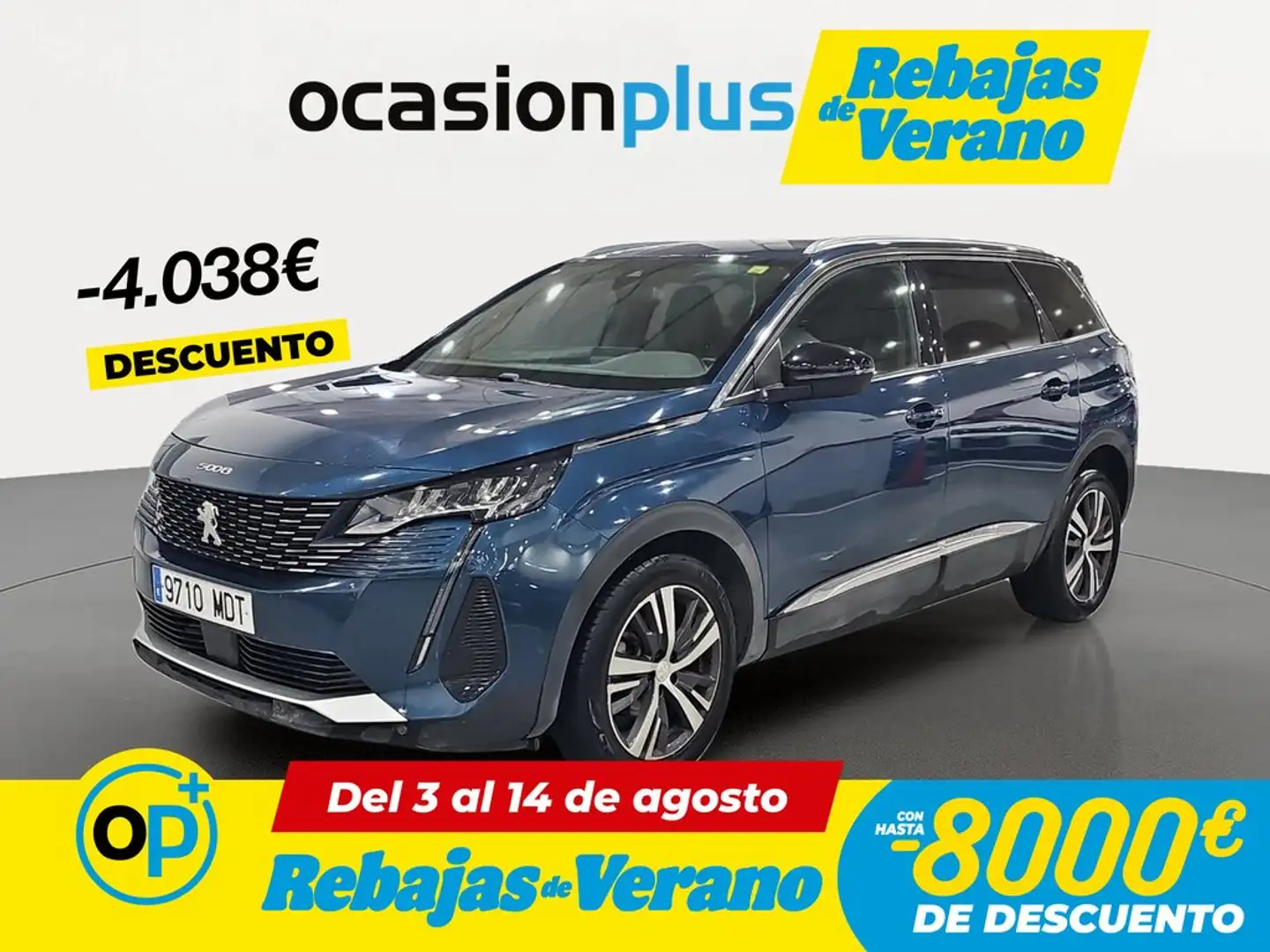 Peugeot 5008 1.2 PureTech S&S Allure Pack 130 EAT8 Azul - 1
