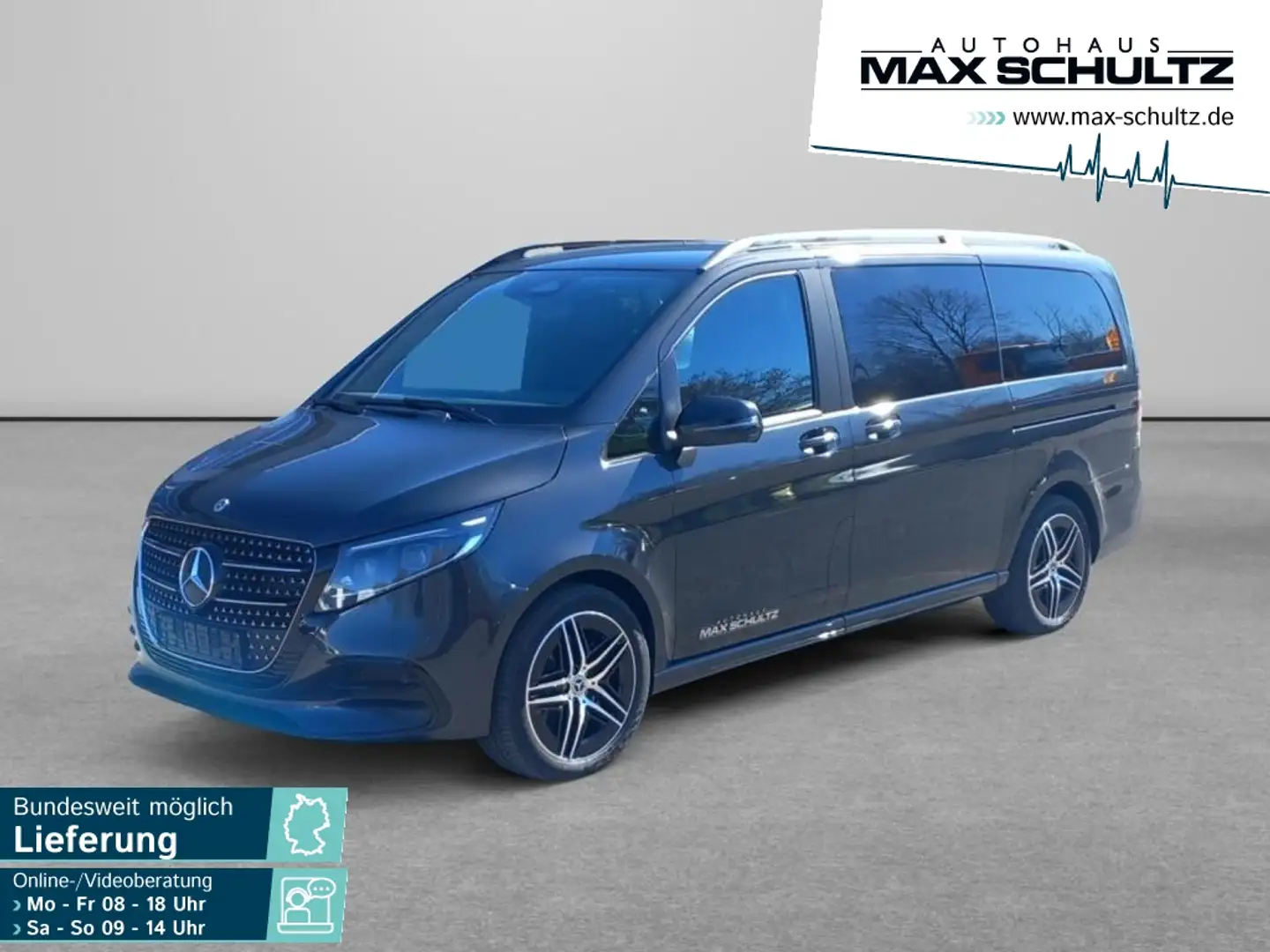 Mercedes-Benz V 300 d Style 4M lang PanoDach*AHK*AMG*Navi Grau - 1