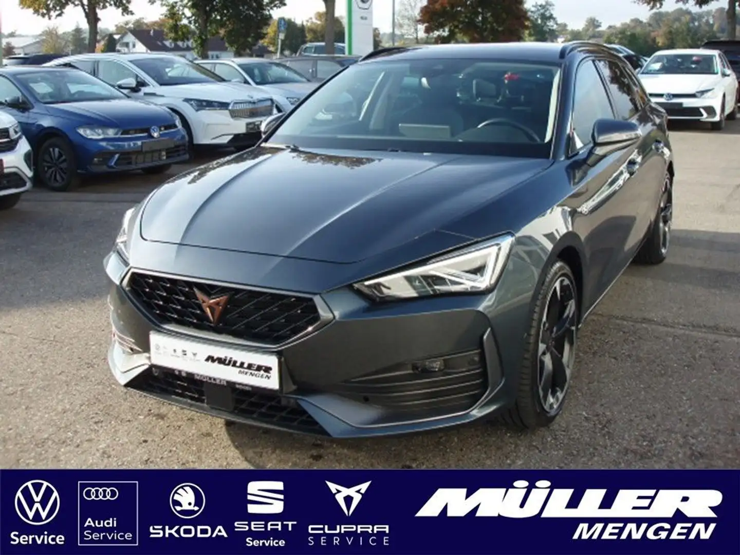 CUPRA Leon Sportstourer 1,5 TSI ACT DSG AHK/MATRIX Gris - 1