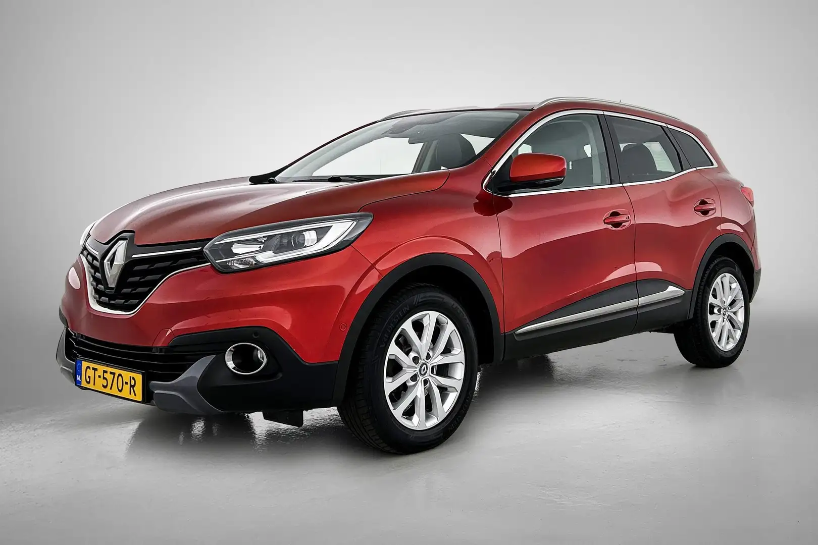 Renault Kadjar 1.2 TCe Intens(NL-auto, Goed onderH, Trekhaak, Nav Rood - 1