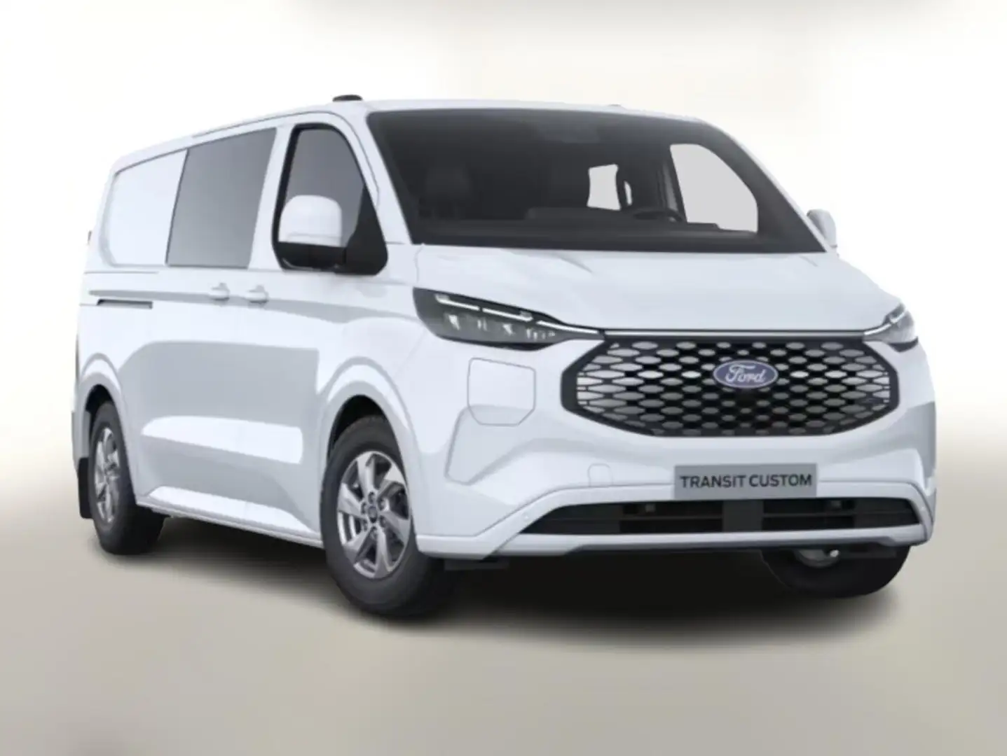 Ford E-Transit Custom Limited DCiV 71kWh 320 L2 SHZ 160 kW (21... Weiß - 1