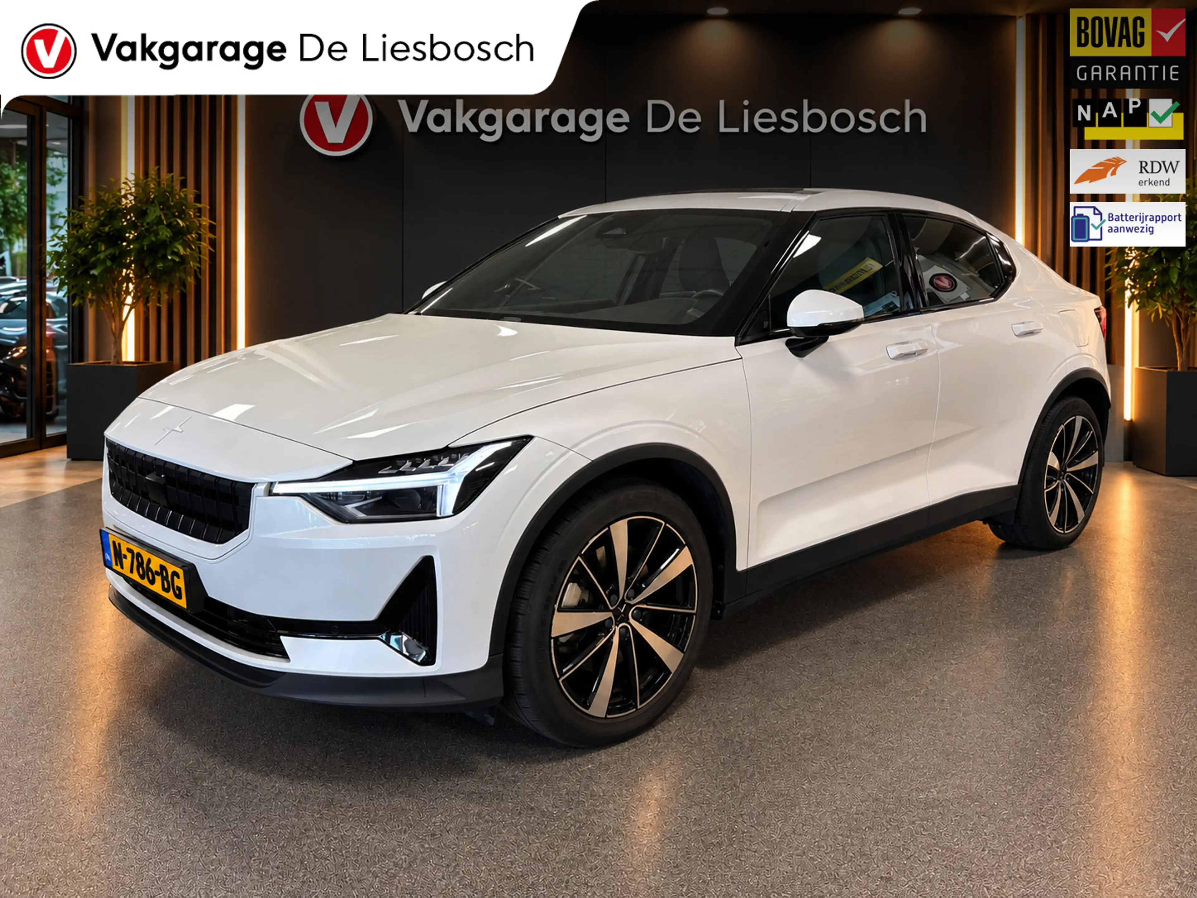 Polestar 2 Long Range Single Motor 78 kWh/pano/trekhaak/harma