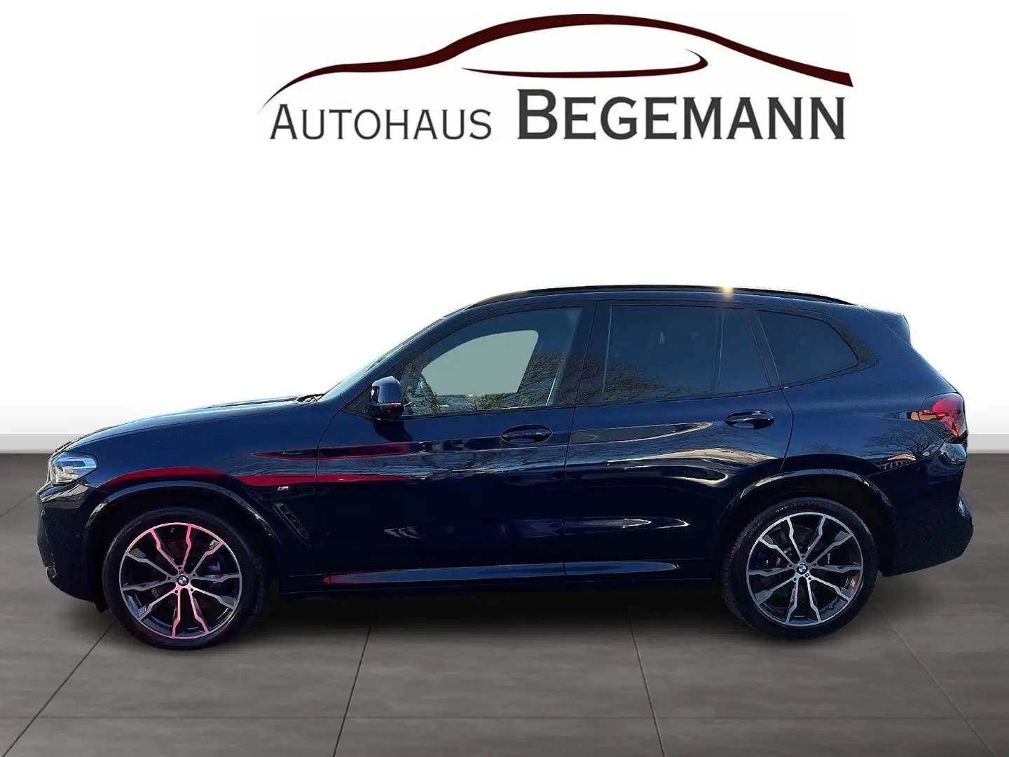 BMW X3 xDri 20d M Sport AHK DA Pano Ind-Tansanitblau Blau - 2