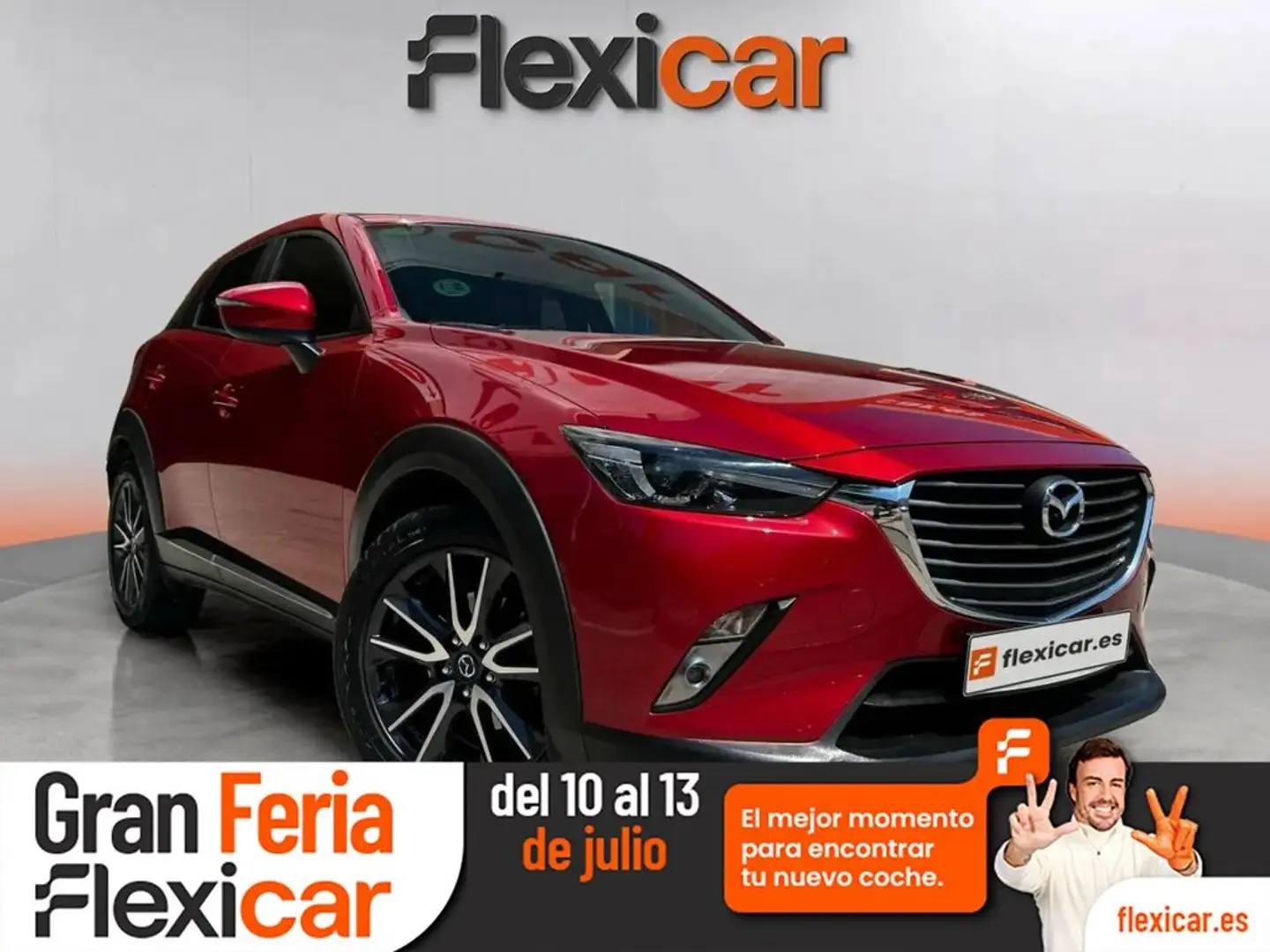 Mazda CX-3 2.0 Skyactiv-G Zenith Safety 2WD Aut. 89kW Rojo - 1
