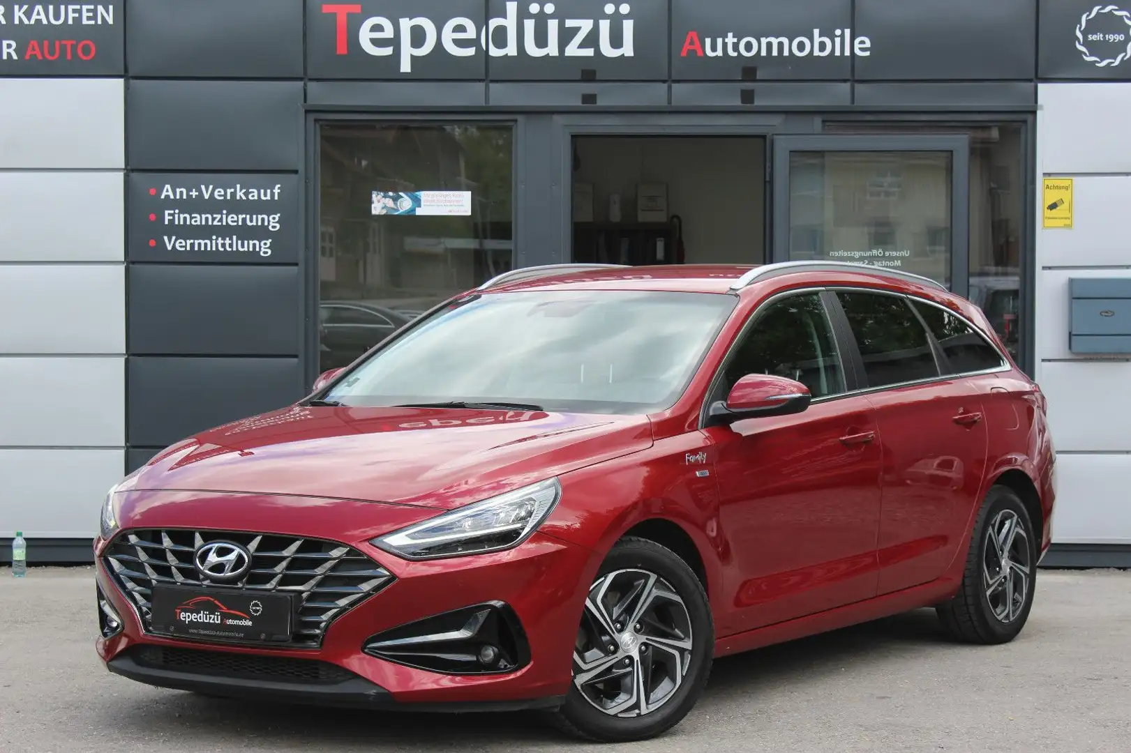 Hyundai i30 1.5 T-GDI Hybrid DCT*LED*NAVI*R-KAMERA*LHZ Rouge - 1