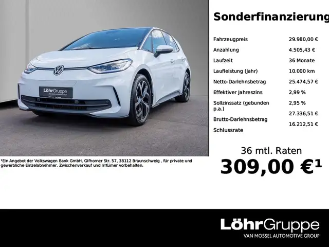 Volkswagen ID.3 Pro Move Aufnahme Fahrradtr.