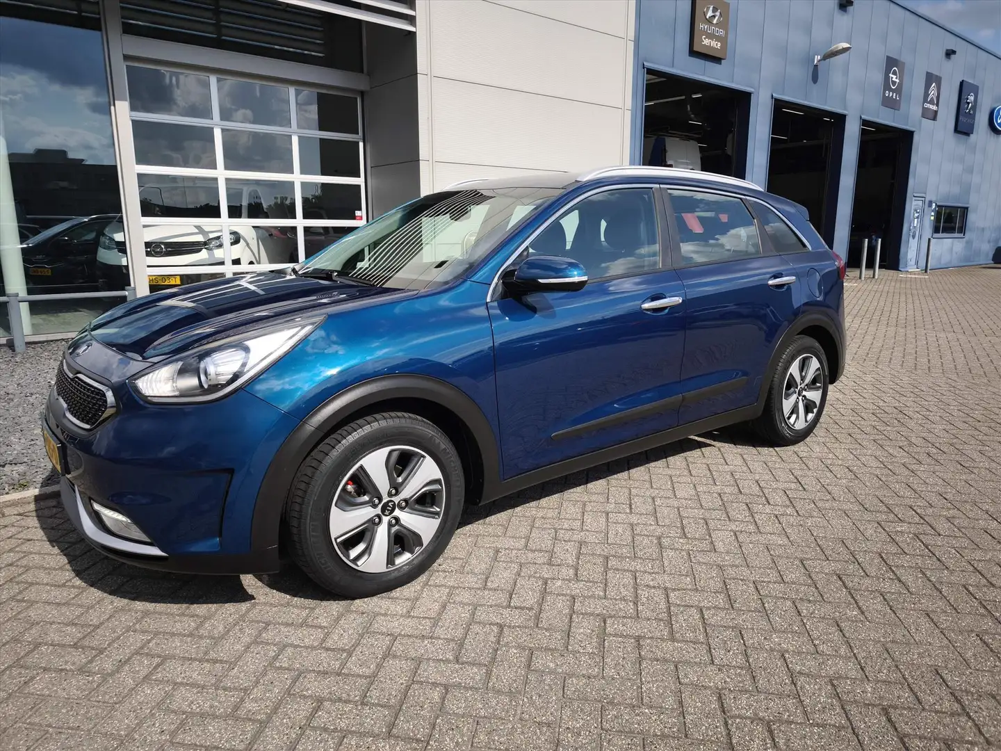 Kia Niro 1.6 GDi Hybrid 141pk DCT6 DynamicLine | Climatroni Bleu - 2