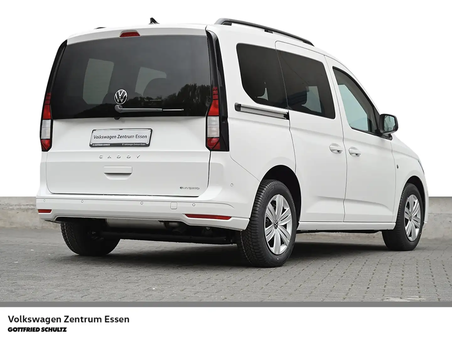 Volkswagen Caddy Basis eHybrid 1 5L DSG RK SH Navi Weiß - 2