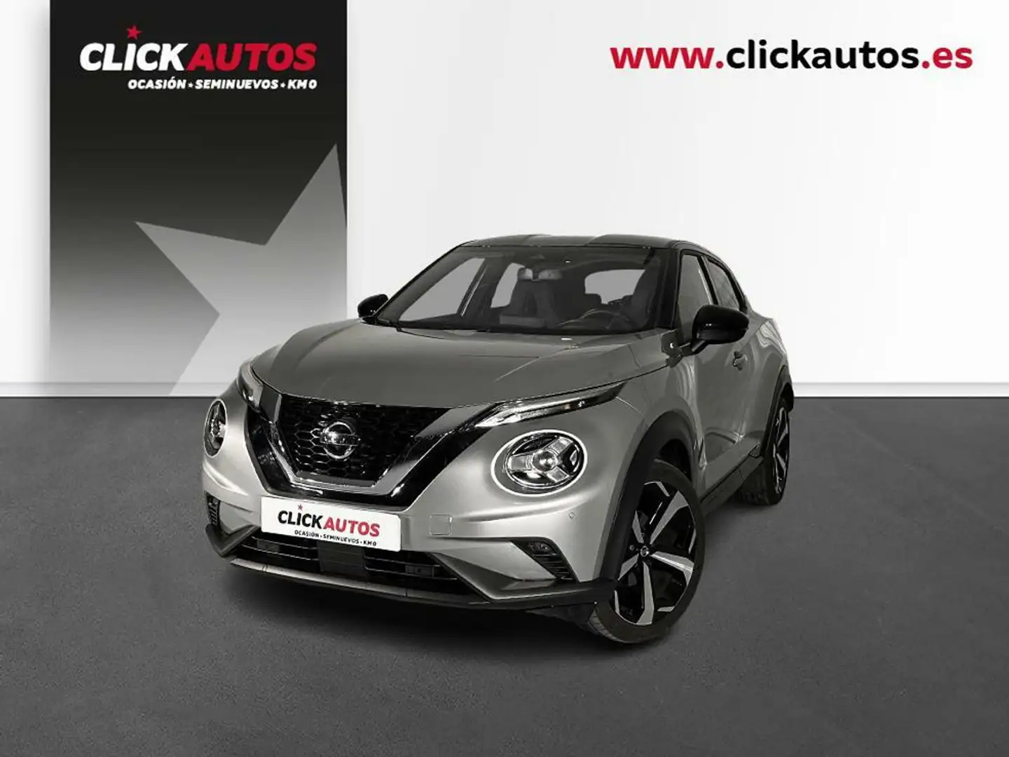 Nissan Juke 1.0 DIGT 114CV Tekna Bitono DCT Plateado - 1