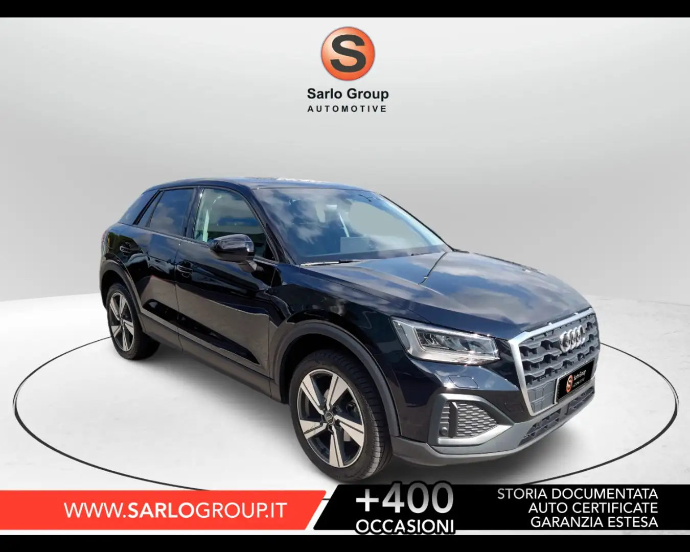 Audi Q2 30 TFSI Admired Schwarz - 1
