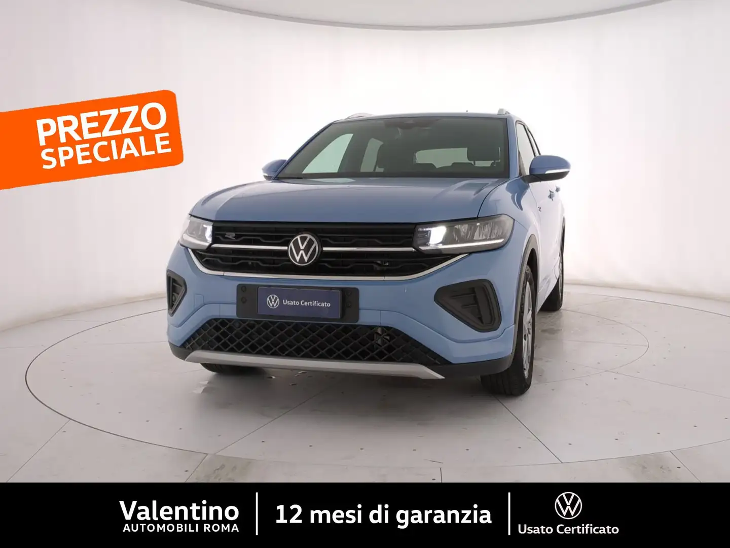 Volkswagen T-Cross 1.0 TSI R-LINE 115 CV Blu/Azzurro - 1