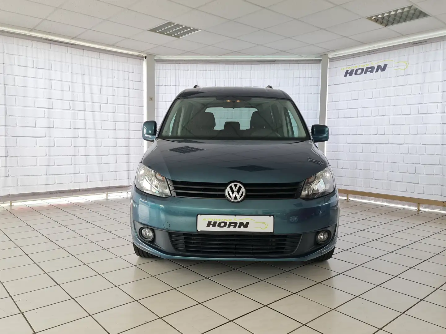 Volkswagen Caddy Team,unfallfrei, PDC, Klima,LMF,Scheckheftgepflegt Grün - 2
