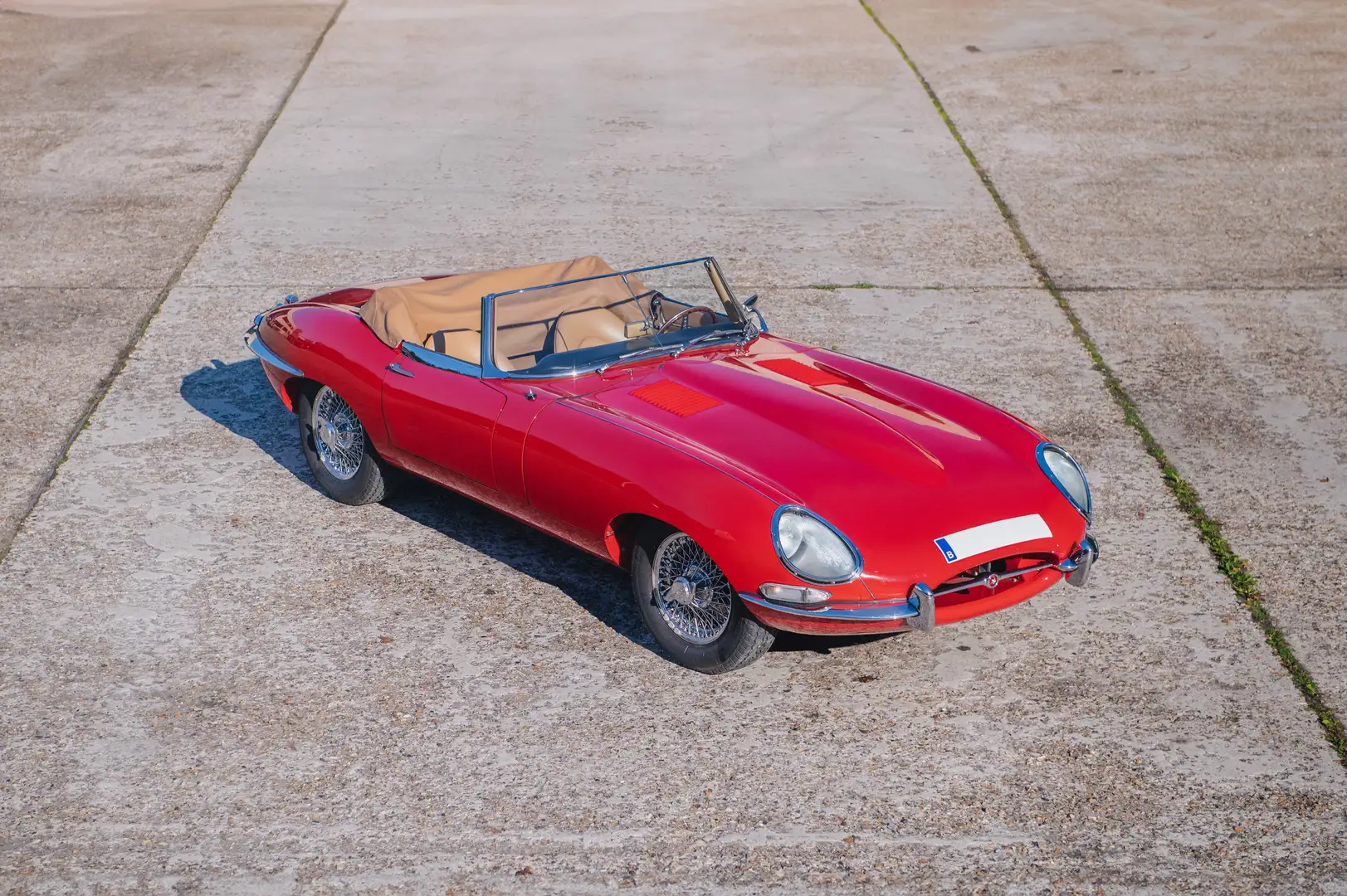 Jaguar E-Type S1 3.8 | Desirable spec | Spectacular condition Rosso - 1