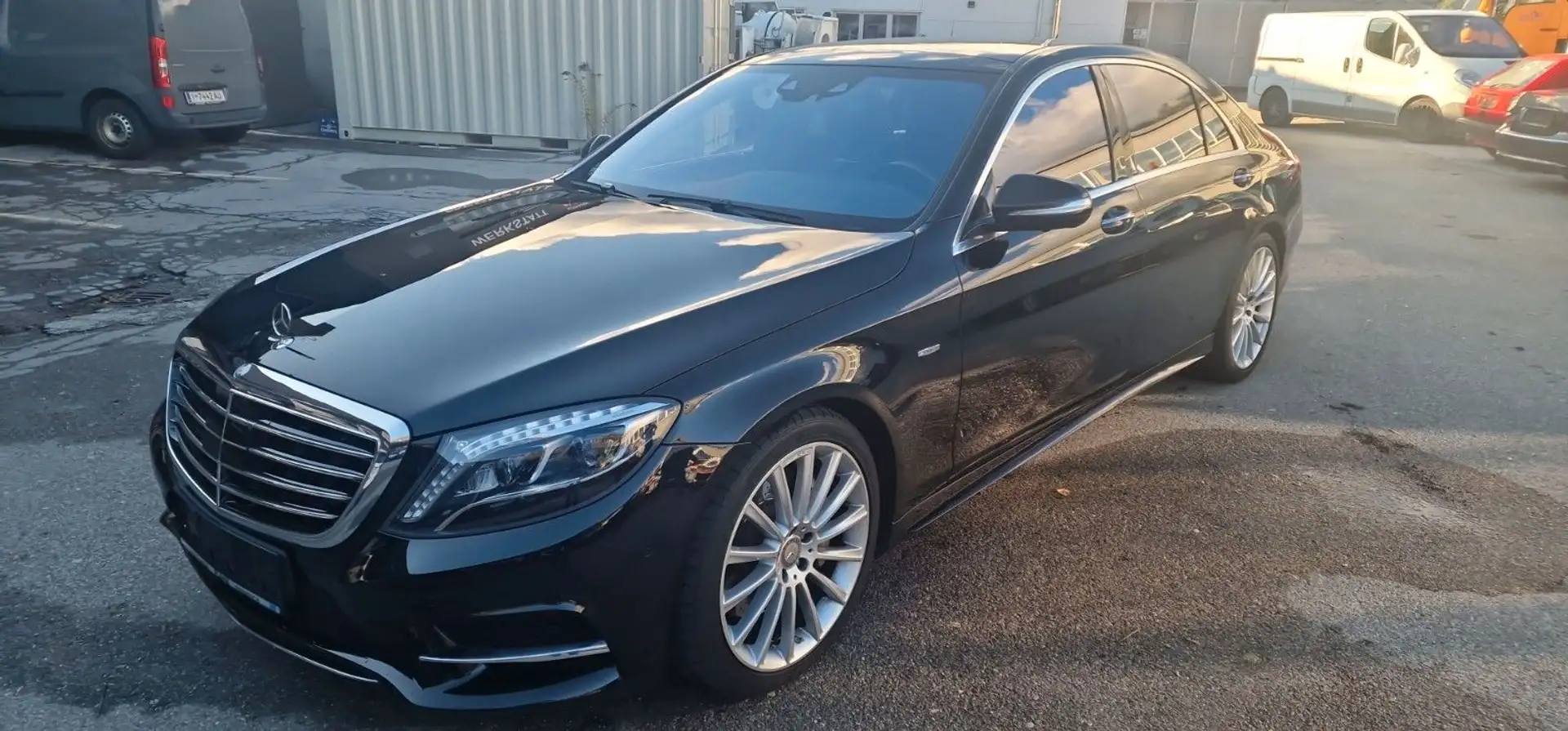 Mercedes-Benz S 350 4Matic L, AMG-Line, HUD, Chauffeur-Paket Noir - 1