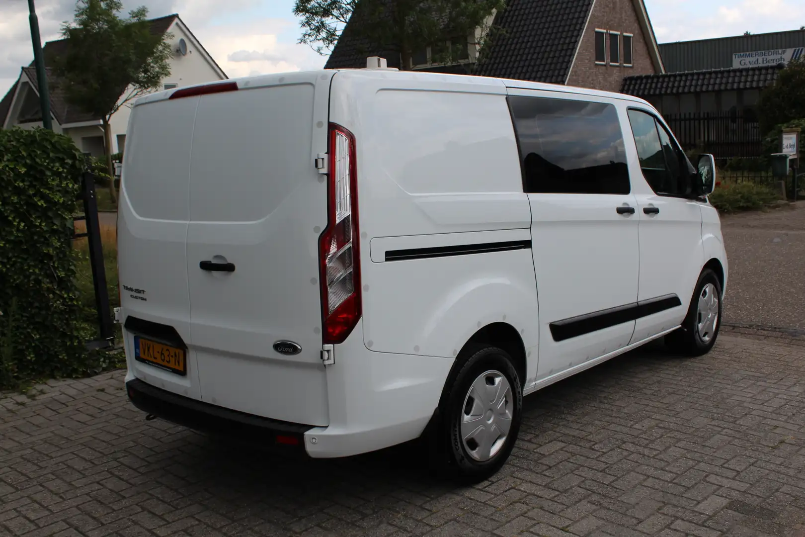Ford Transit Custom 300 2.0 TDCI 130PK Automaat L1H1 Trend Sortimo inr Blanc - 2