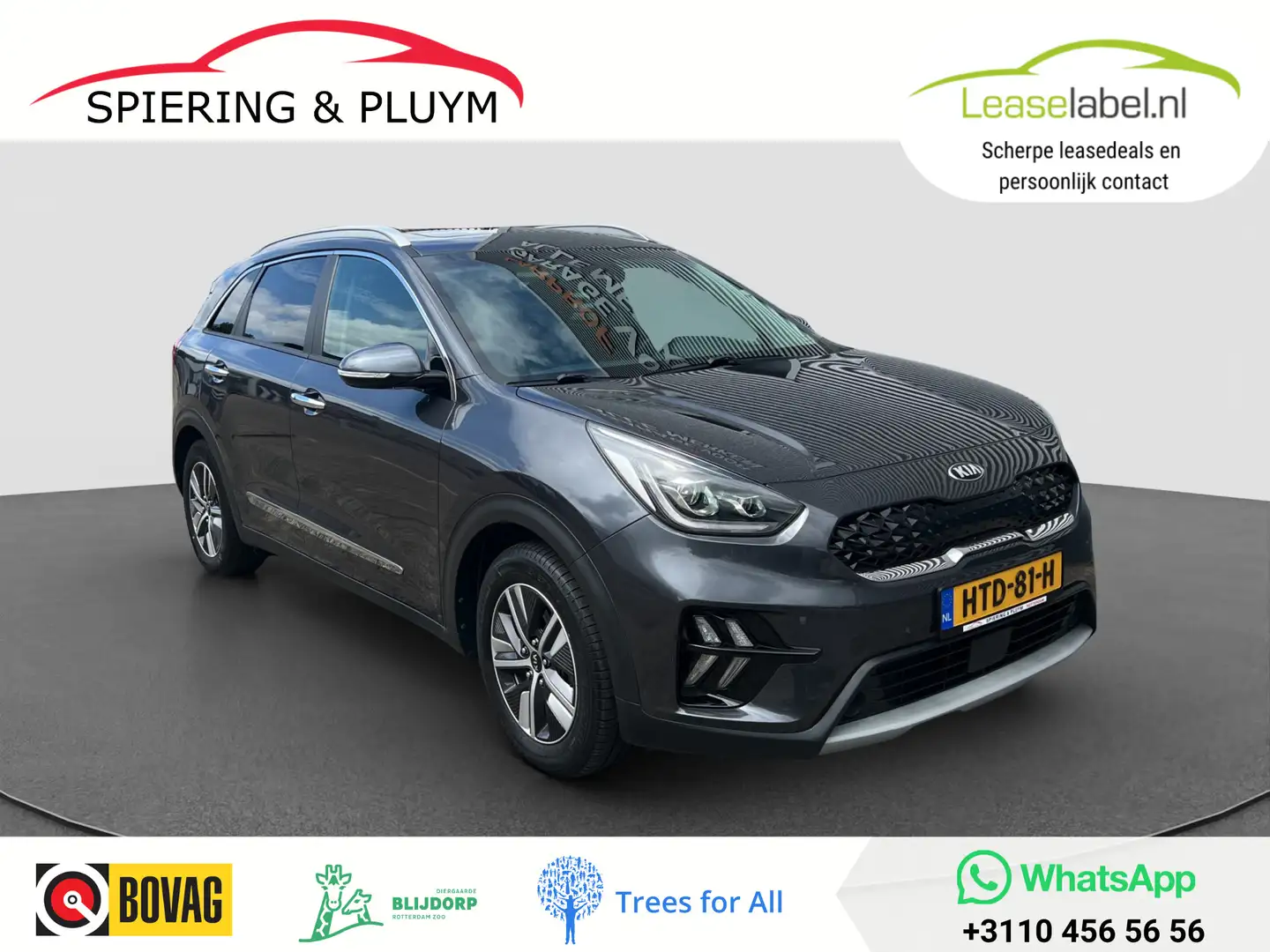 Kia Niro 1.6 GDi PHEV ExecutiveLine | Schuifdak | Leder | S Grigio - 1
