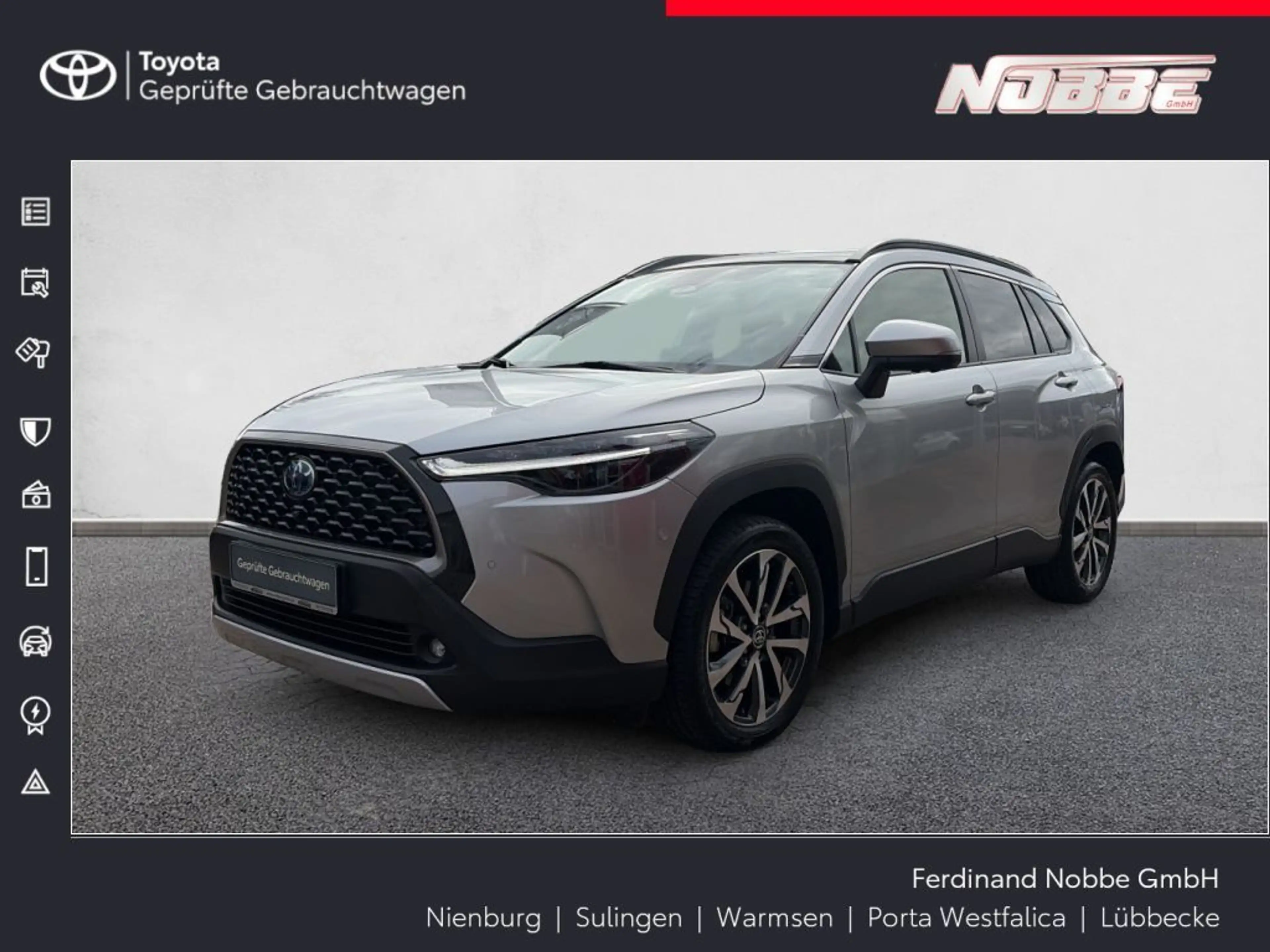 Toyota Corolla Cross Hybrid 2.0 VVT-i Lounge