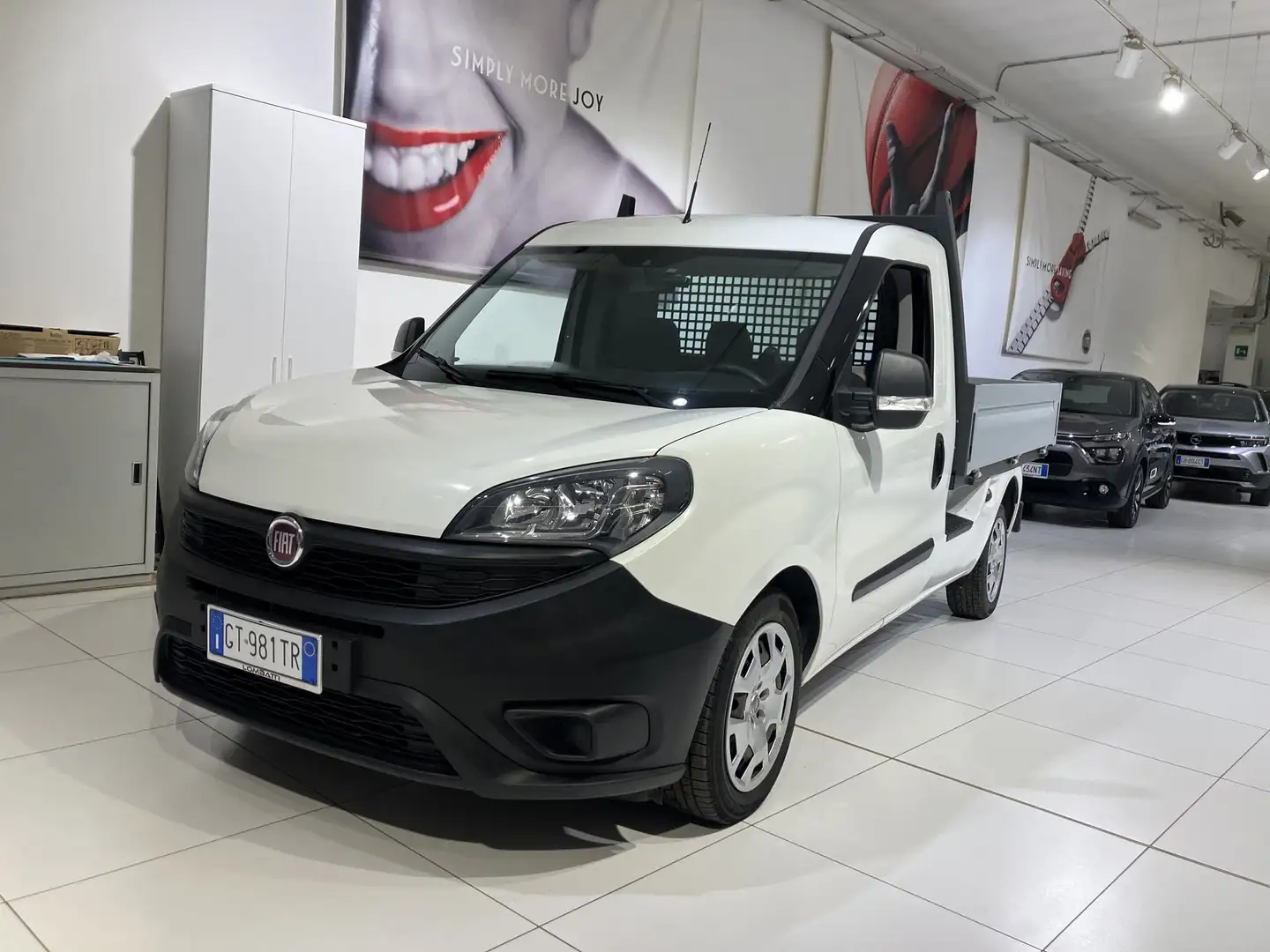 Fiat Doblo 1.6 MJT 105CV Cassone Cabinato Maxi Lounge Work-U Bianco - 1