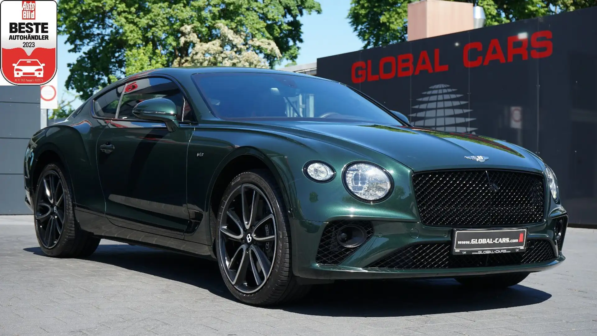 Bentley Continental GT CONTINENTAL GT V8*PANO*STITCHING*MATRIX* Grün - 1