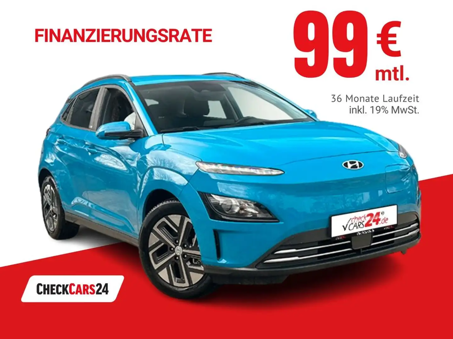 Hyundai KONA Elektro 100 KW ACC KEYLESS KAMERA *SOFORT* - 1