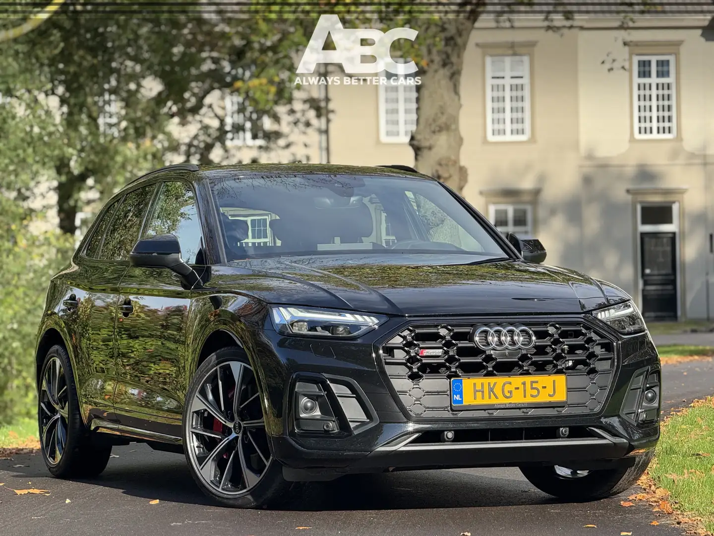 Audi SQ5 3.0 TDI SQ5 quattro Luchtv B&O Zwart - 1