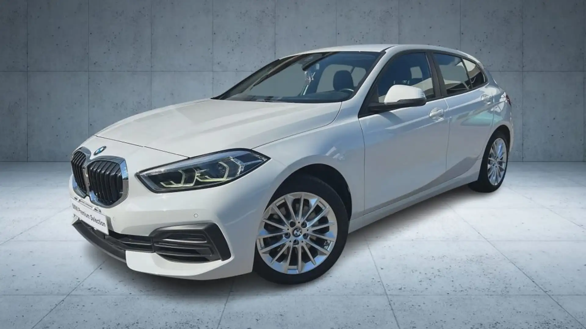 BMW 116 i Advantage Aut. Weiß - 1