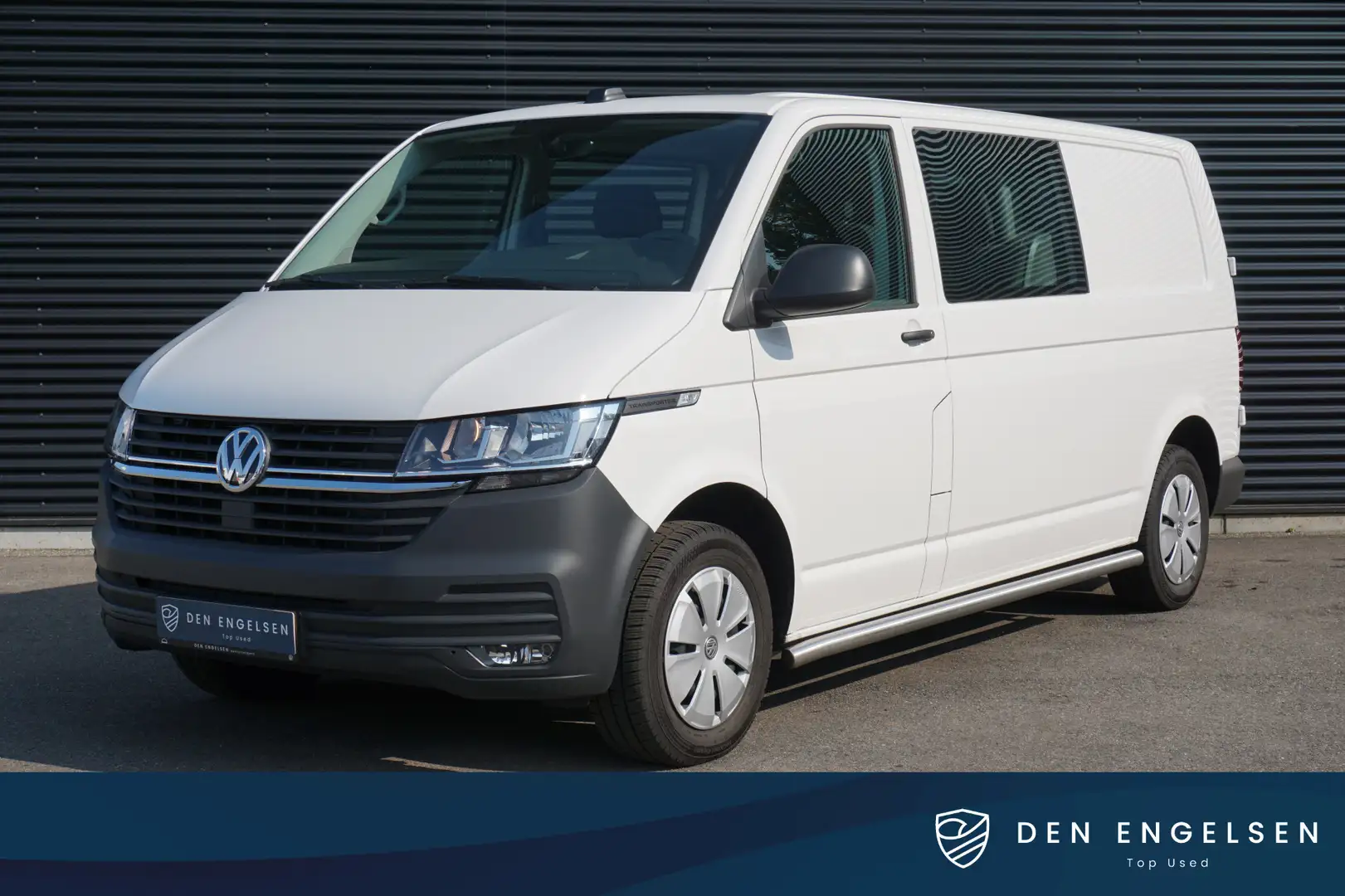 Volkswagen T6.1 Transporter 30 | 2.0 TDI L2H1 | Comfortline | Dubbele-Cabine | Blanco - 1