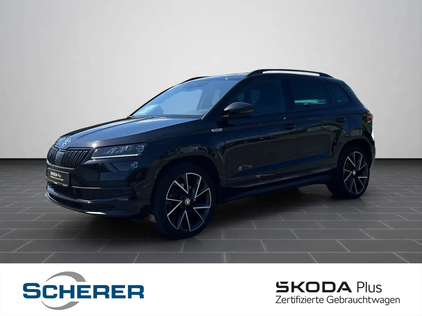 Skoda Karoq Sportline 2.0 TDI DSG 4x4 NAVI AHK ACC LED Noir - 1