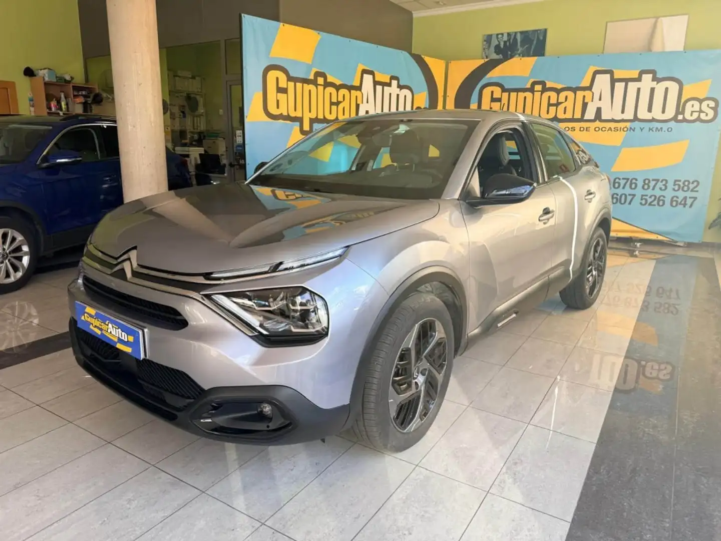 Citroen C4 1.2 PureTech Plus S&S EAT8 130 Gris - 1
