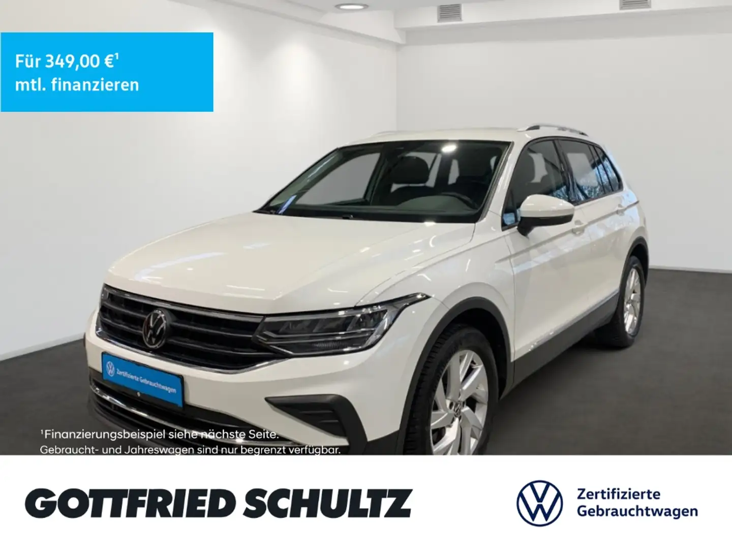 Volkswagen Tiguan ACTIVE TSI SITZHEIZUNG EINPARKHILFE NAVI LED Weiß - 1