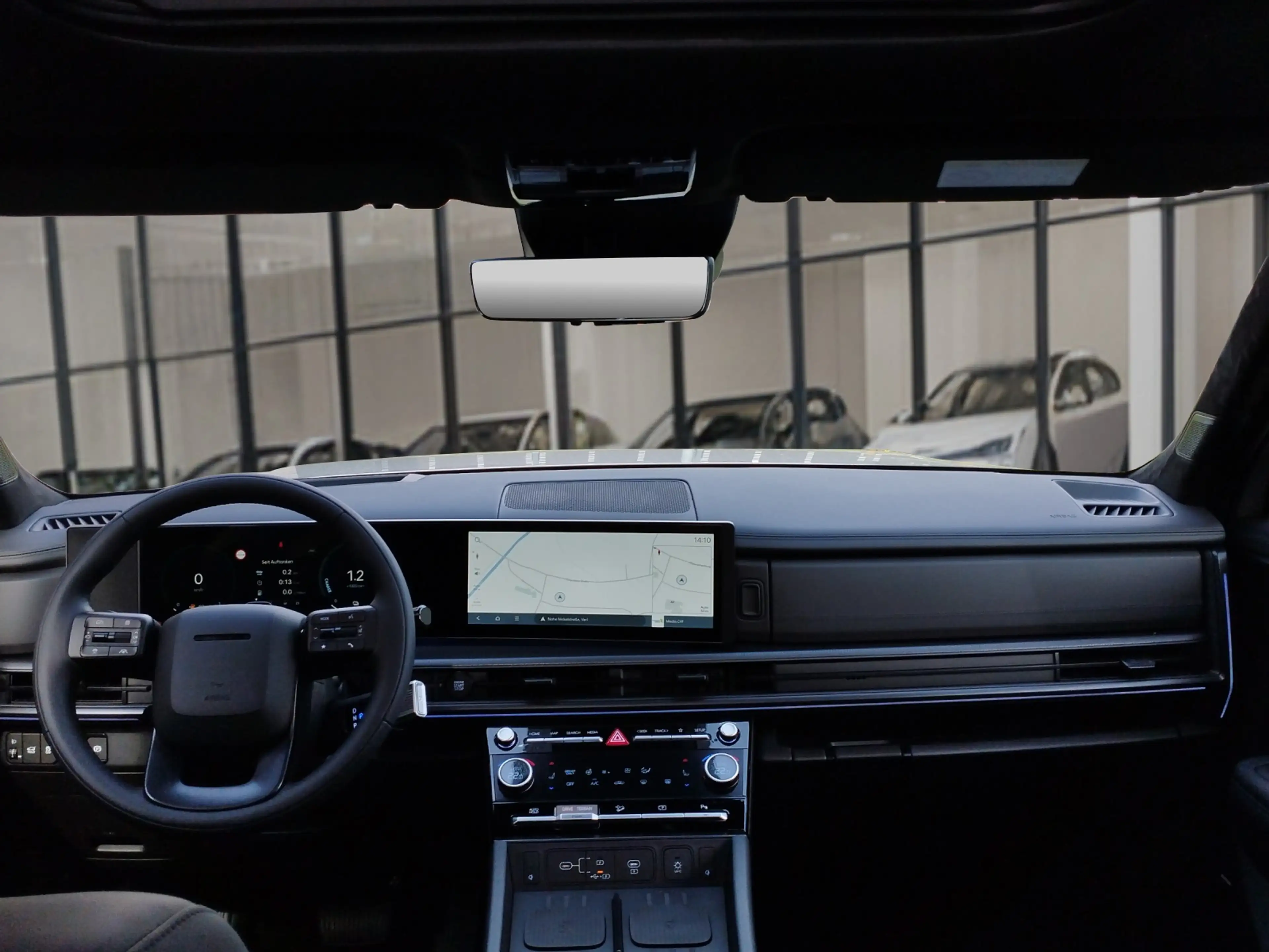 Hyundai SANTA FE Hybrid 1.6 T-GDI 4WD Blackline Pano — photo 10