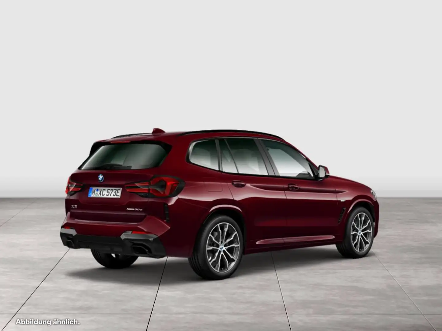 BMW X3 xDrive30e M SPORT+HuD+360°+HiFi+20" LMR Rojo - 2