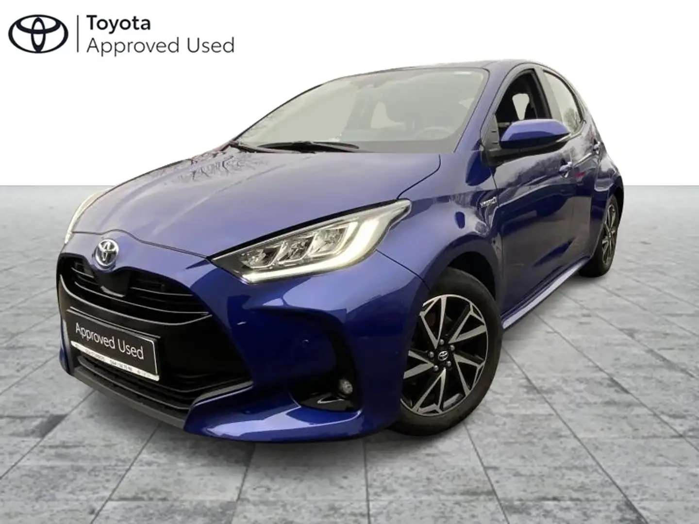 Toyota Yaris Iconic hybride Bleu - 1