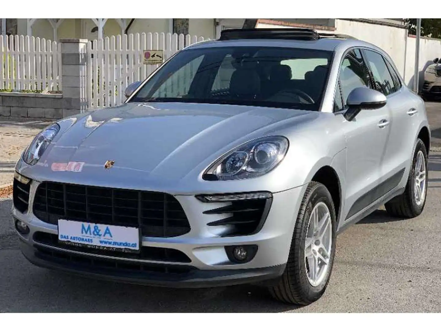 Porsche Macan S Diesel*ERSTBESITZ*GARANTIE Silber - 1