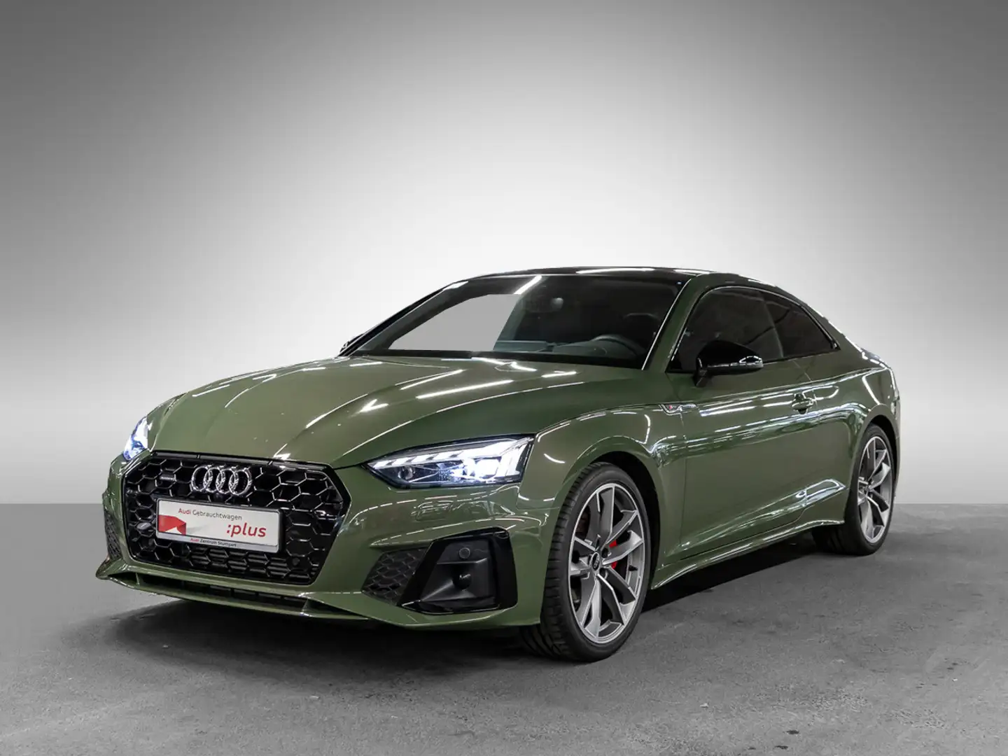 Audi A5 Coupé S line 40 TFSI quattro S tronic AHK VC Groen - 2