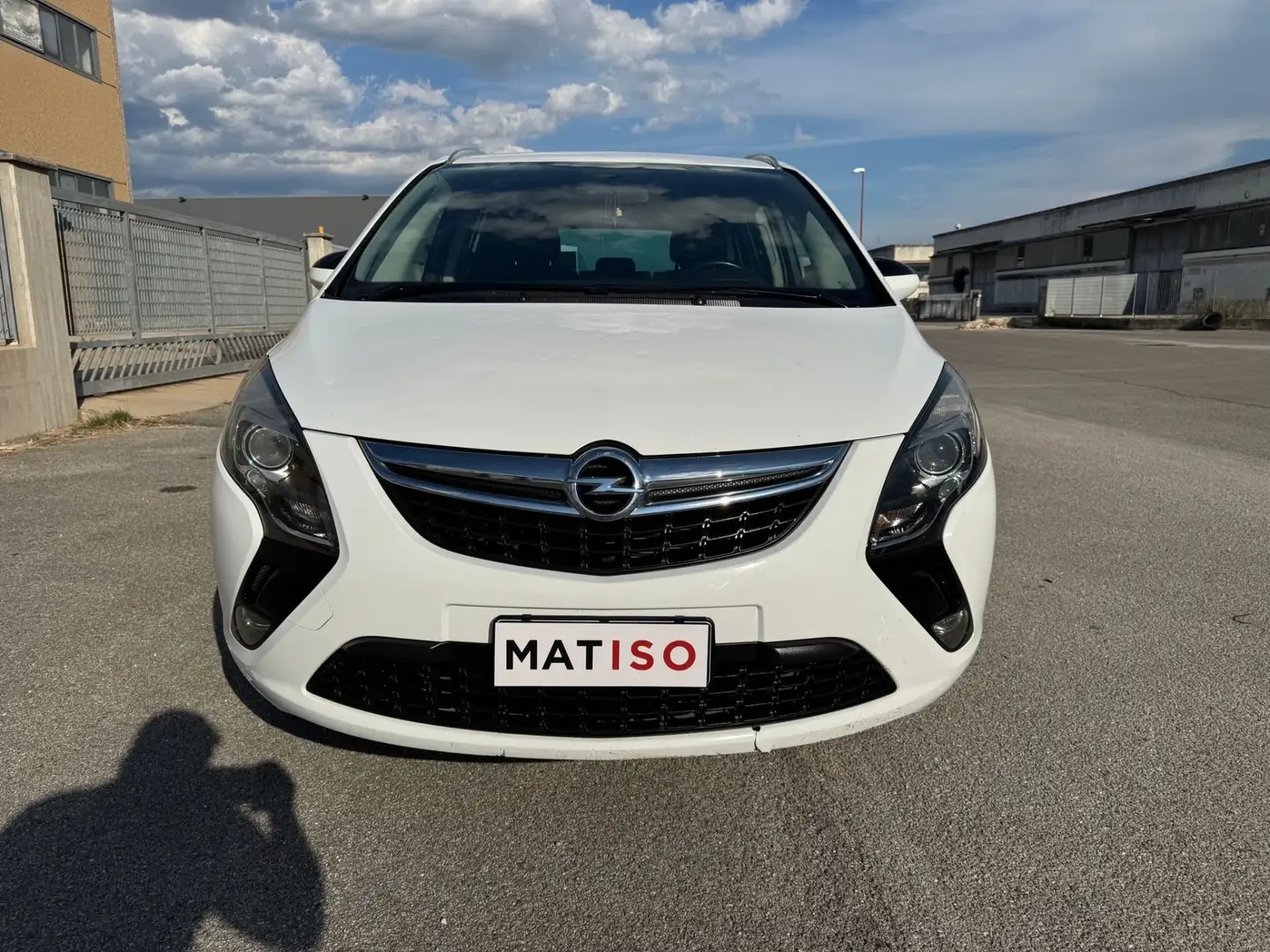 Opel Zafira Zafira Tourer 1.6 Turbo EcoM 150CV Cosmo Bianco - 2