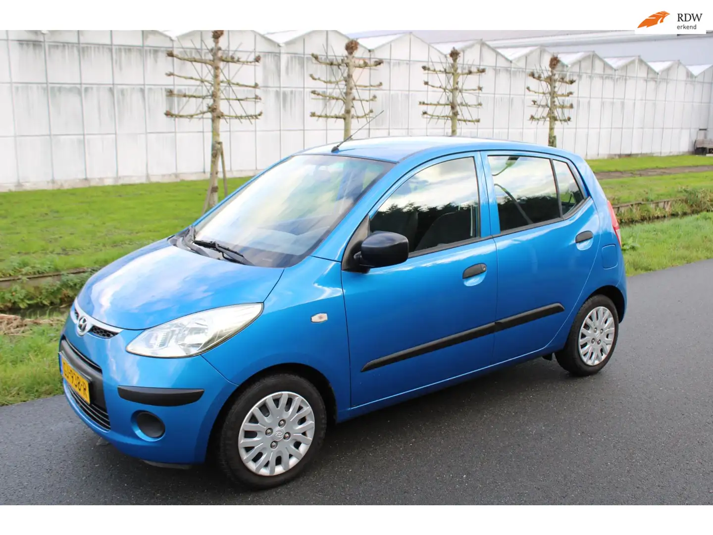 Hyundai i10 1.25i Dynamic 5 Drs met Airco Bleu - 1