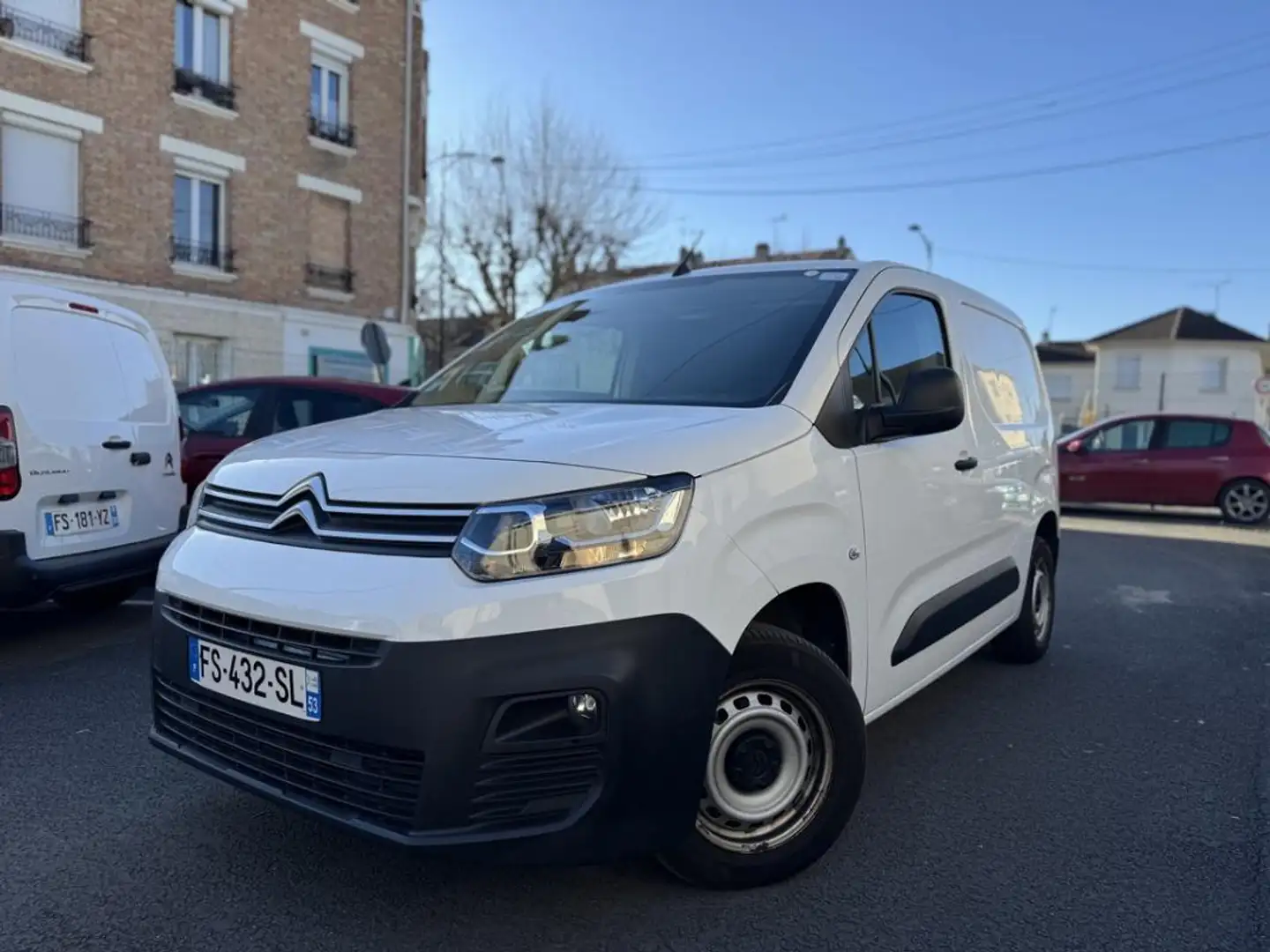 Citroen Berlingo 1.5 BlueHDi 100 Blanc - 1