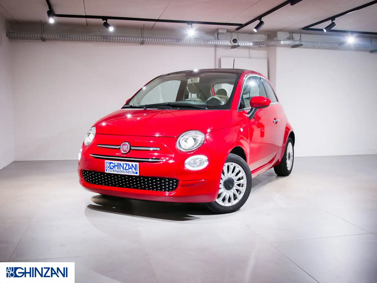 Fiat 500 1.2 Lounge Rosso - 2