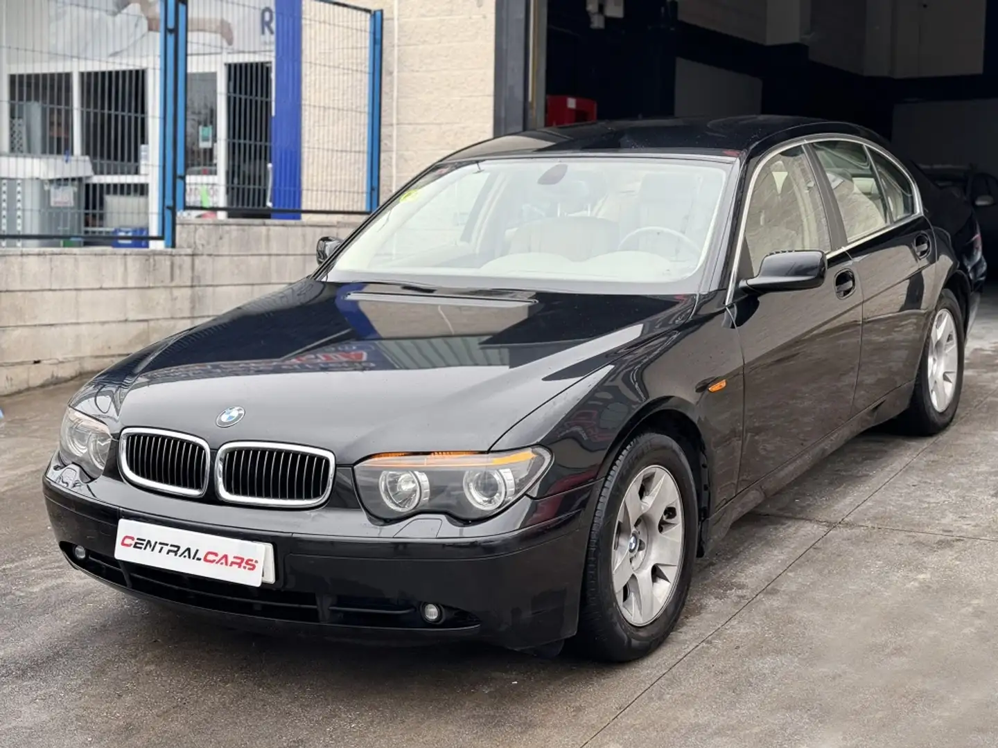 BMW 745 745iL Zwart - 1