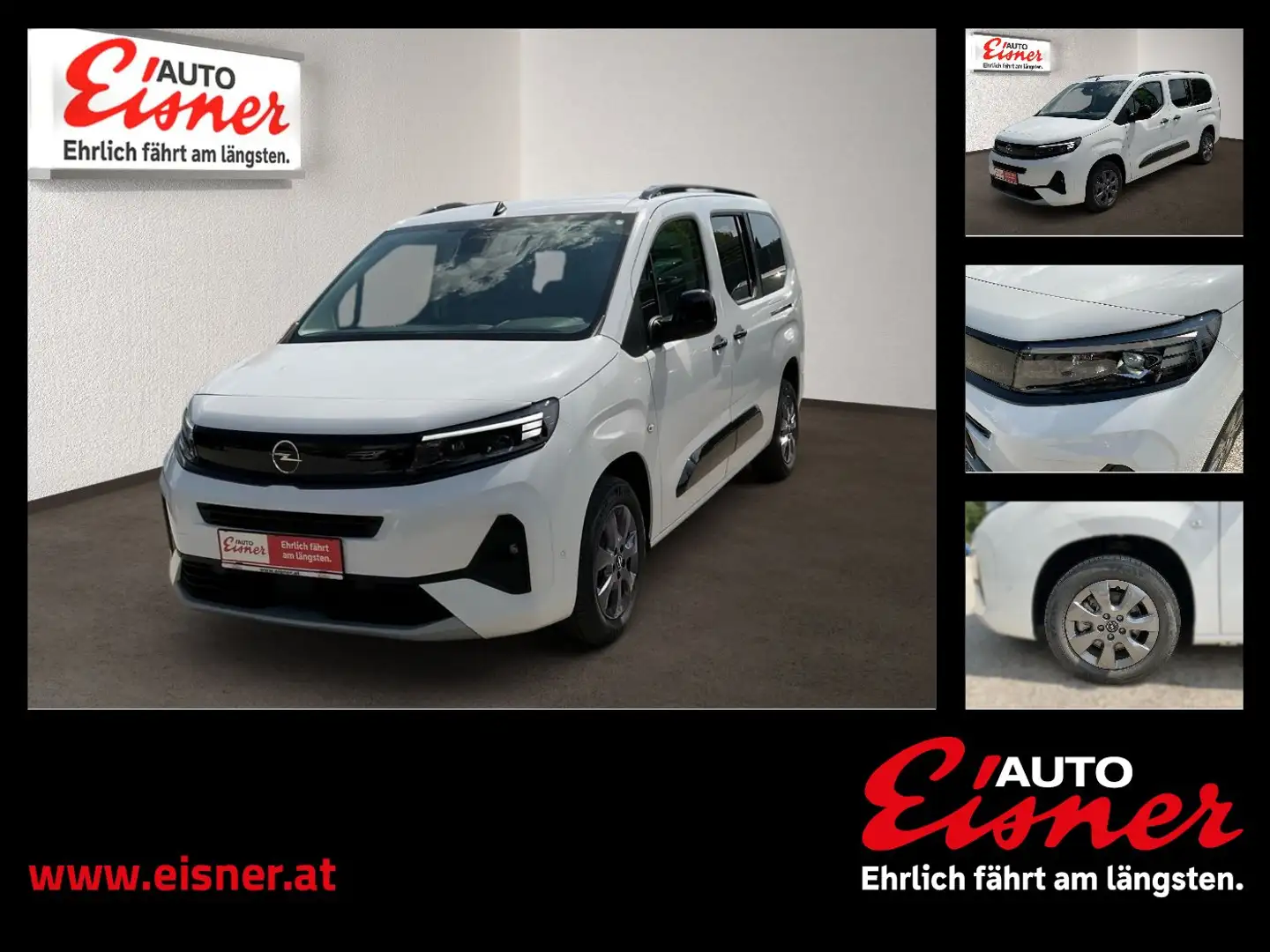 Opel Combo Life E 1.5 CDTI GS XL 2xKlima DynLicht LM Weiß - 1
