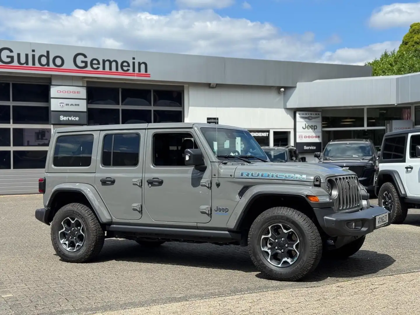 Jeep Wrangler Wrangler Unlimited 4xe Plug-In Hybrid Rubicon Grau - 2