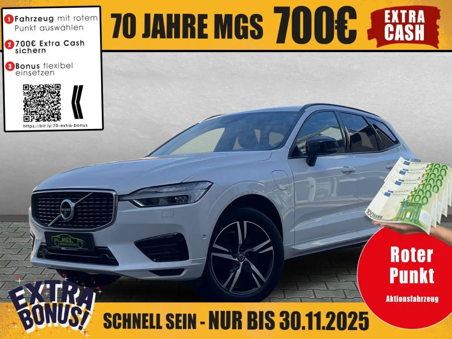 Volvo XC60 Volvo XC60 R Design Plug-In AWD #H/K#KAMERA360° Weiß - 1