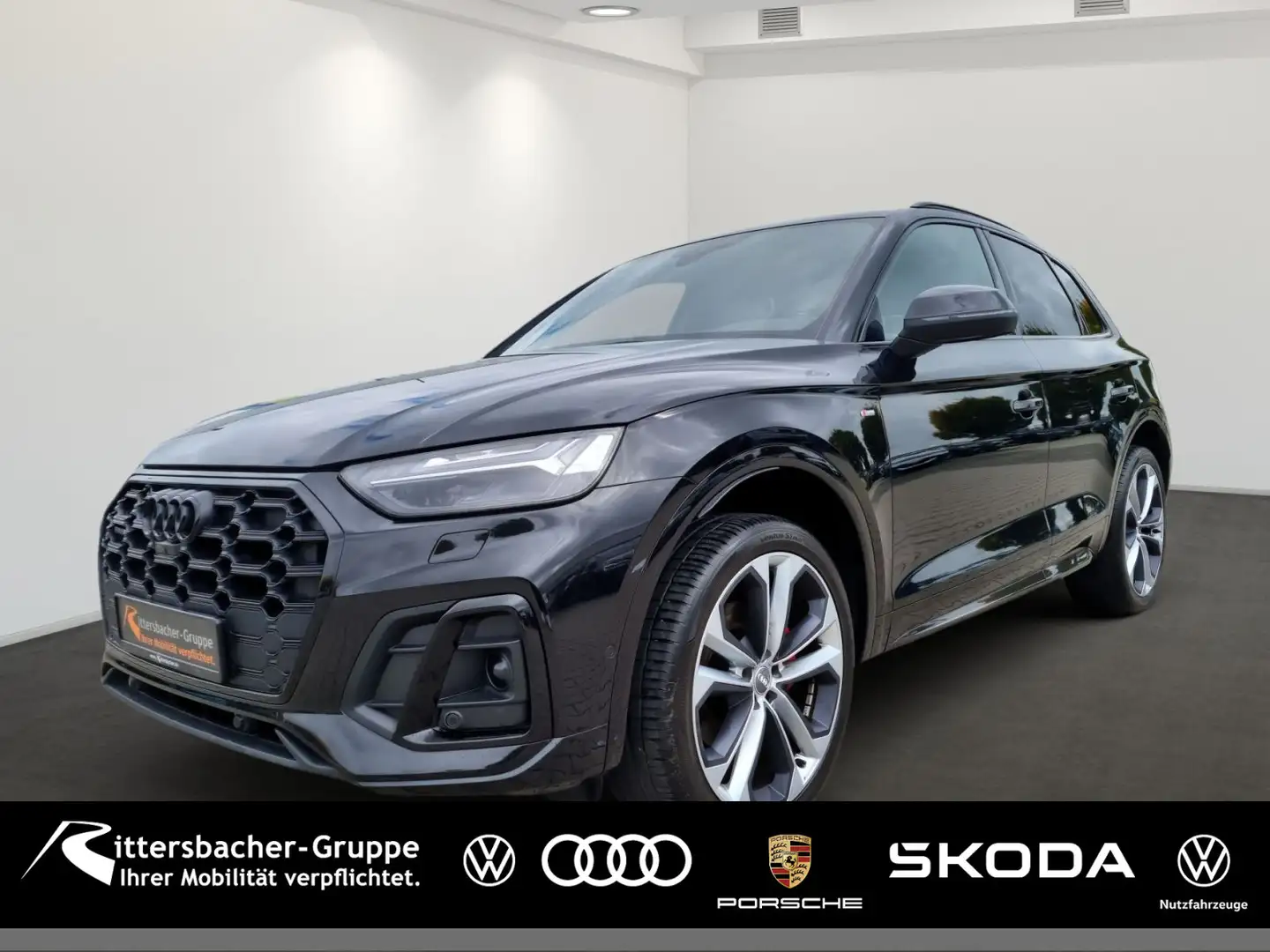 Audi Q5 40 TDI quattro edition one Stadt+Parken+Tour Schwarz - 1