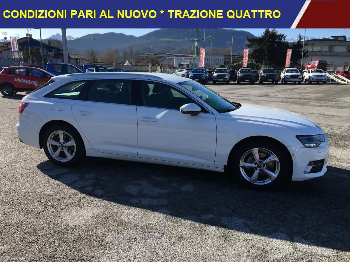 Audi A6 Avant 40 TDI Quattro S-Tronic MHEV 24 MILA KM!!! Blanc - 2