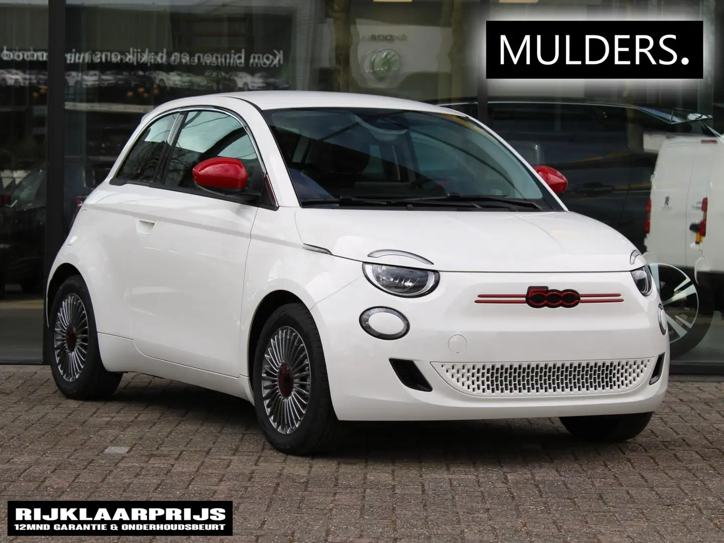 Fiat 500 RED 24 kWh VOORRAAD KORTING GRATIS WALLBOX - 1