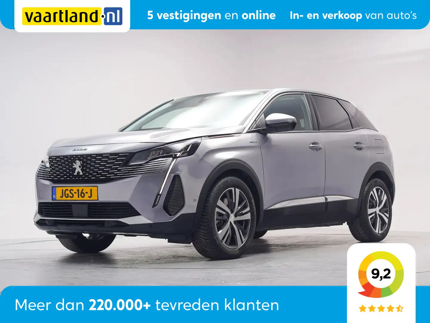 Peugeot 3008 1.6 Plug-in Hybrid 225 Alure [ Navi Camera Half-le Grau - 1