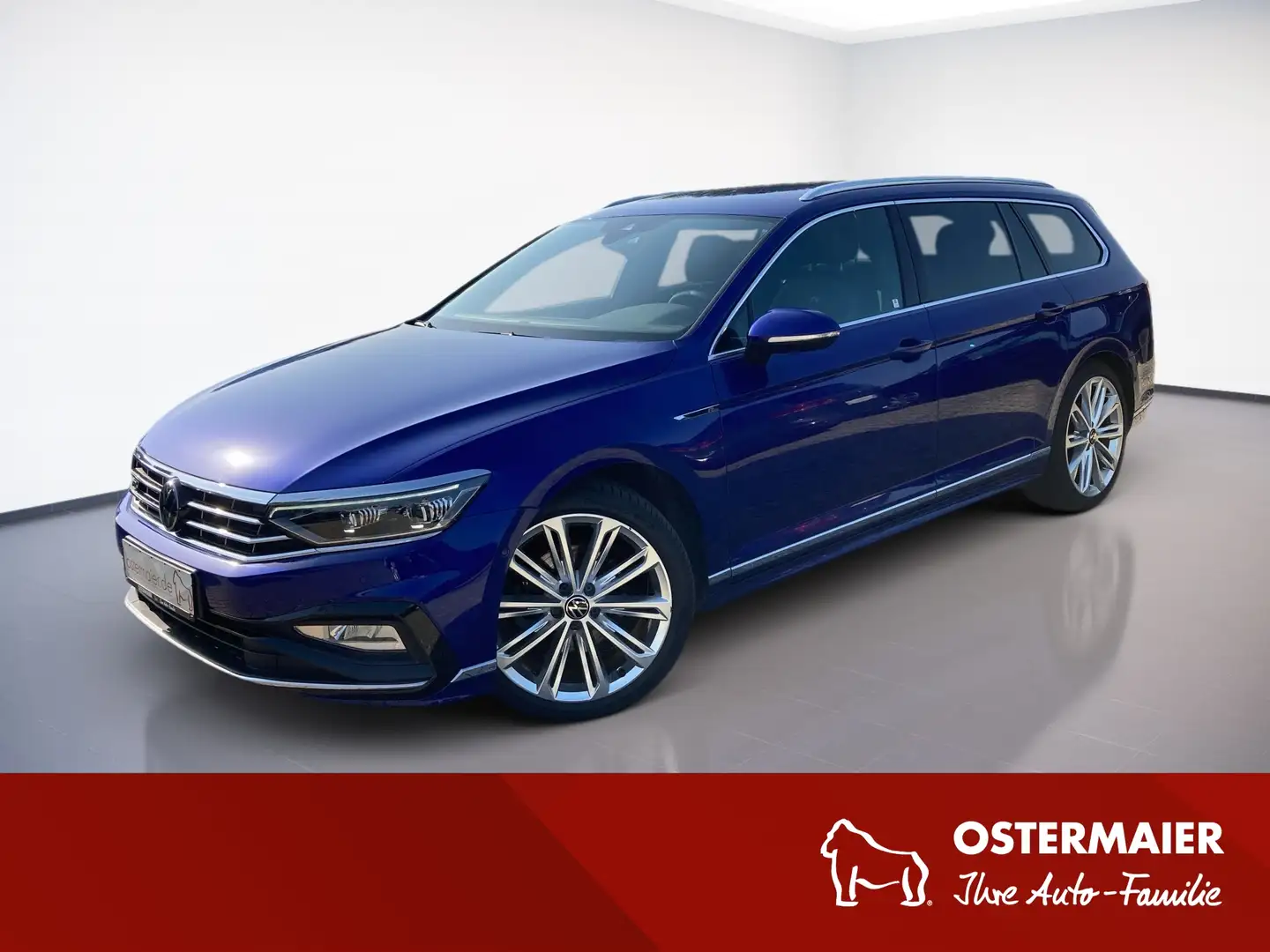 Volkswagen Passat Variant R-LINE 2.0TDI 200PS MATRIX.AHK.KAMERA.NAVI.SHZG.AC Blau - 1