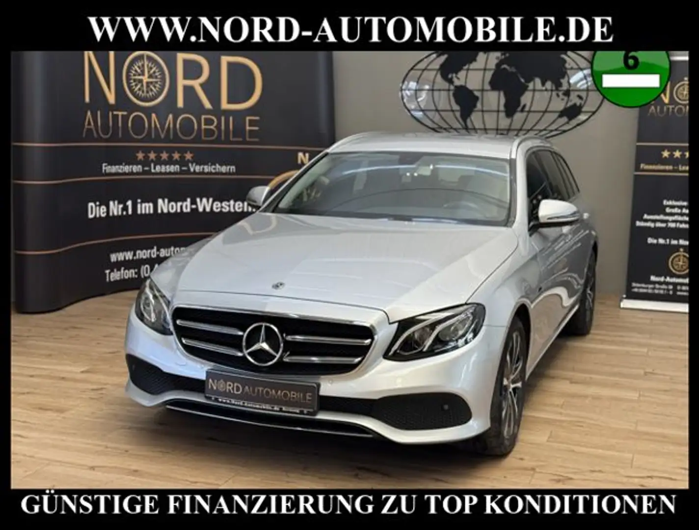 Mercedes-Benz E 300 de T Avantgarde *AHK*Luft*Kam*DAB*Easy*LED Avantga Argintiu - 1