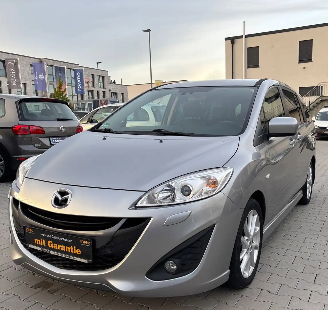 Mazda 5 Sports-Line/7Sitzer/Unfallfrei Silber - 1